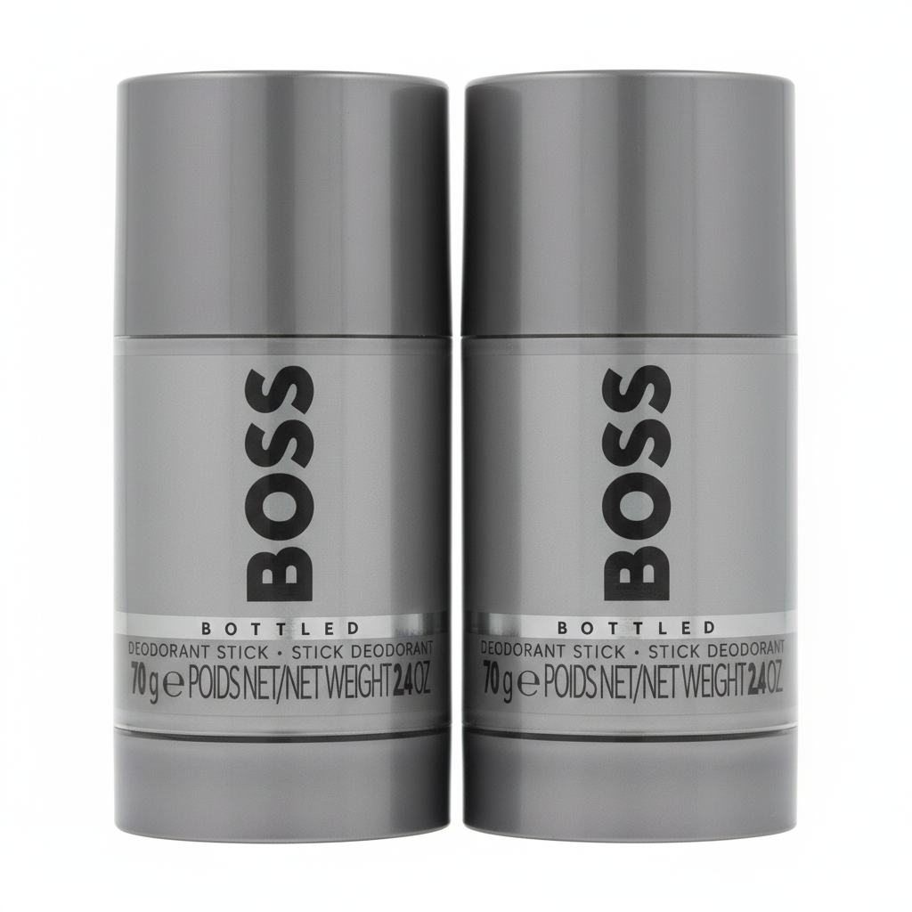 Hugo Boss Bottled Deodorant Stick 75ml . 70g Men (Pack of 2) - Free UK Delivery