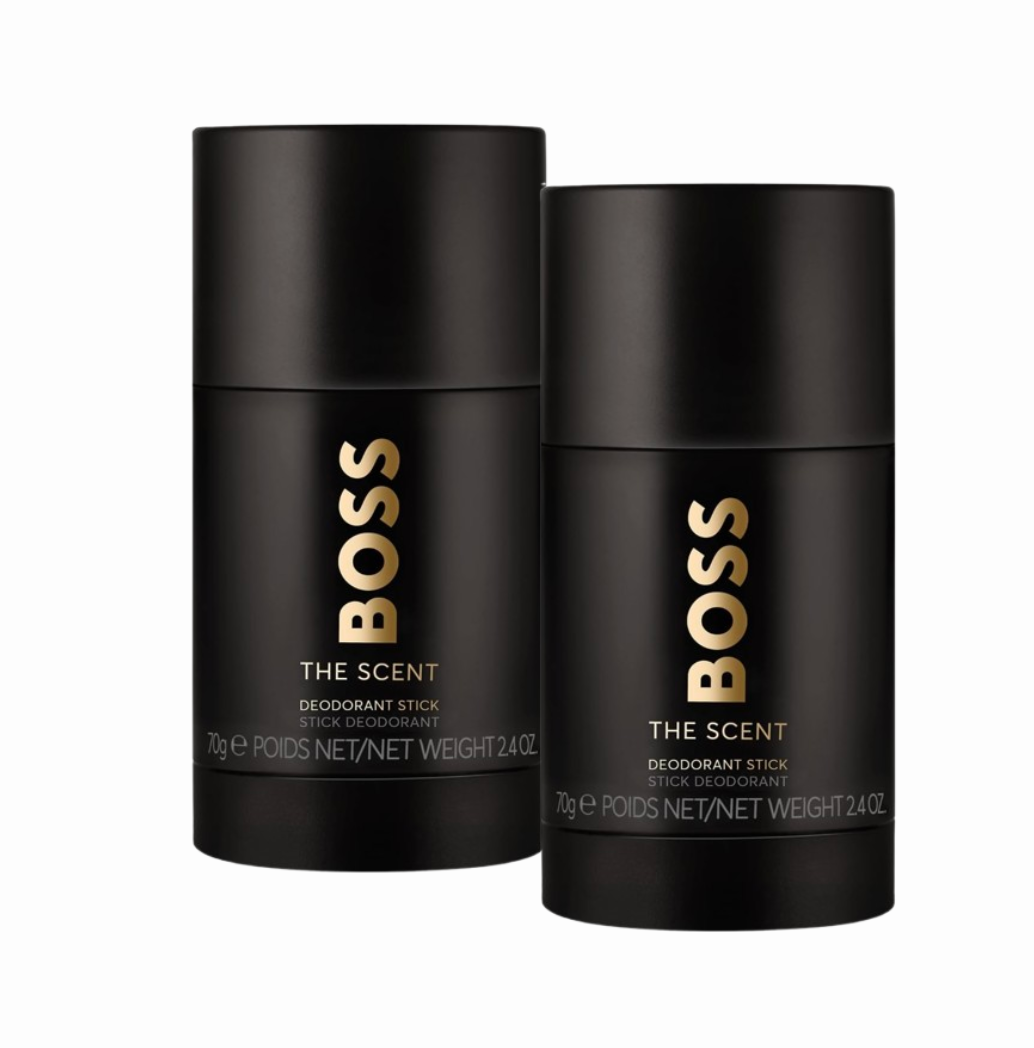 Hugo Boss The Scent For Him Deodorant Stick 75 ml . 70g (Pack of 2) - Free UK Delivery