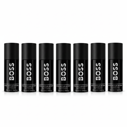 Hugo Boss Bottled Beyond Deodorant Spray 150 ml (Pack of 6) - Free UK Delivery