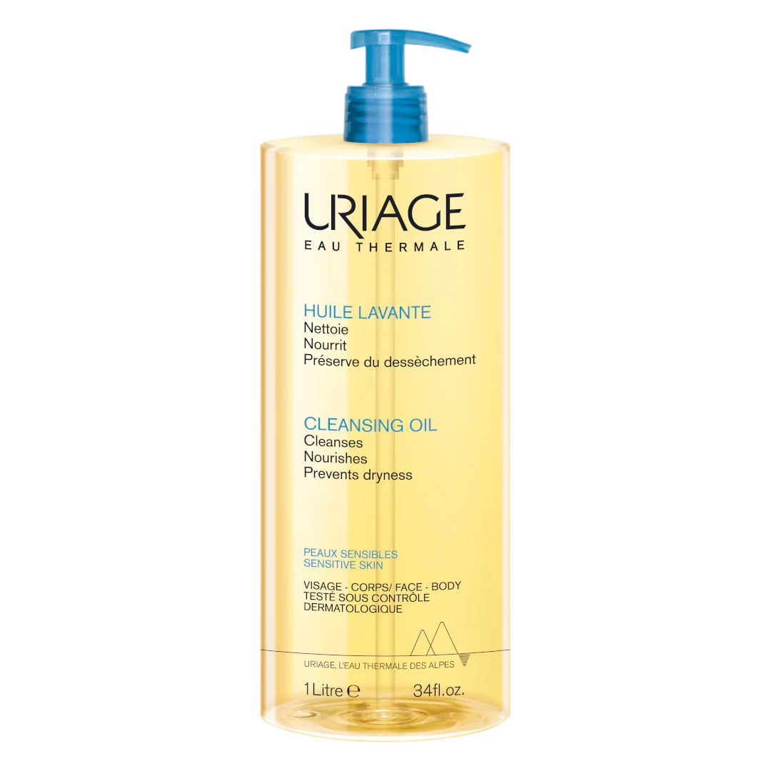 Uriage Cleansing Shower - Body & Face Oil 1 L (Pack of 1) - Free UK Delivery