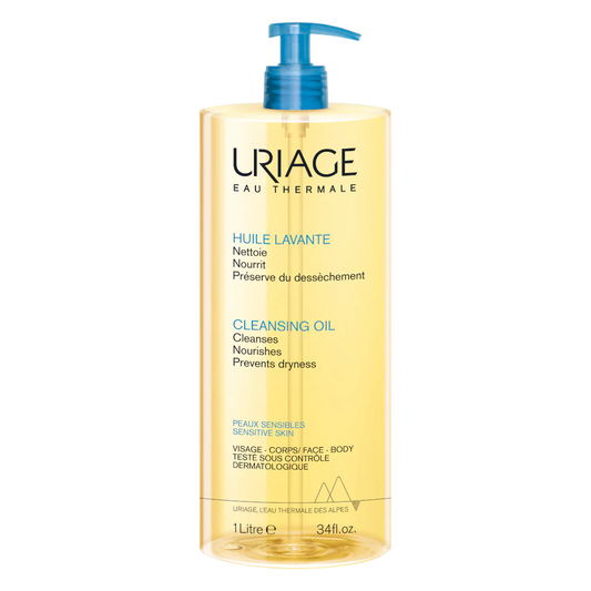 Uriage Cleansing Shower - Body & Face Oil 1 L (Pack of 1) - Free UK Delivery